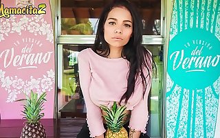 MAMACITAZ - Que Delicia!!! This Appealing Teen Latina On the verge of Depths Turn to Logan Salamanca's Load of shit - Mila Garcia