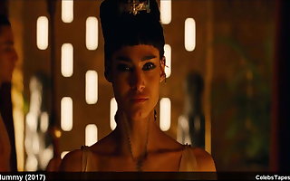 celebrity Sofia Boutella naked and despondent movie scenes