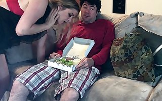 Horny MILF slurps a beamy dick salad - Erin Electra